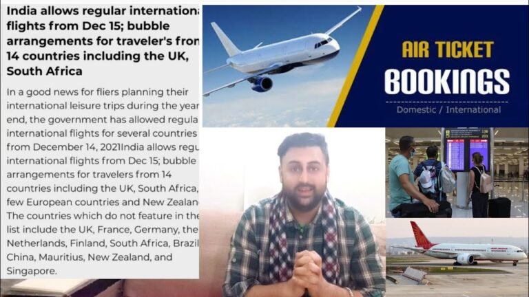 Breaking News India Allow Regular International Flights From 15 December 2021 | Airlines Top News