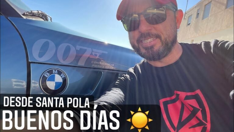 Buenos días ☀️😃 Desde Santa Pola Alicante, hoy  con el 007 con licencia para CAPTAR🚙💨💨👏🏻👏🏻