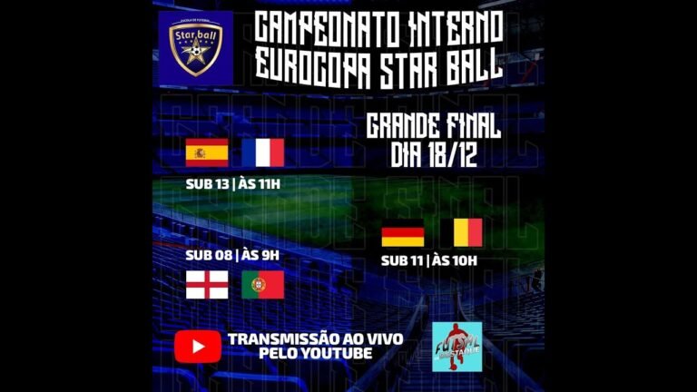CAMP INTERNO STAR BALL – FINAIS – PORTUGAL X INGLATERRA