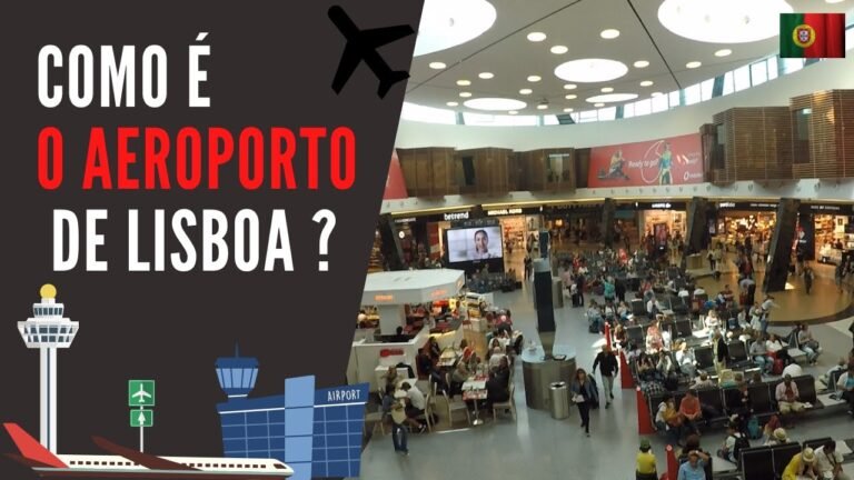 COMO É O AEROPORTO DE LISBOA? AEROPORTO HUMBERTO DELGADO – LISBOA – PORTUGAL ‹GATE 2 GATE›