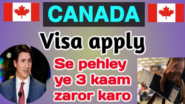 Canada Visa Apply Online in 2022 | 3 Useful Tips to increase Canada Visit Visa Success Rate