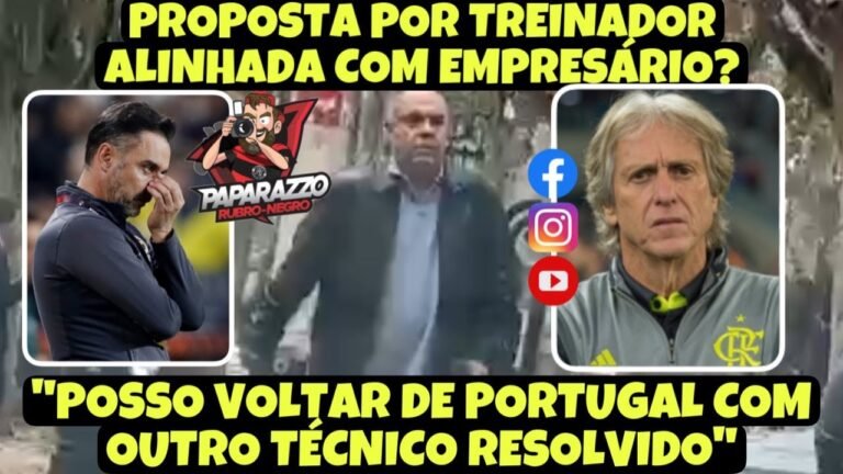 DIRETO DE LISBOA: BRAZ AVISA QUE NÃO VAI TORCER CONTRA JJ E PODE LEVAR OUTRO TREINADOR NA BAGAGEM!