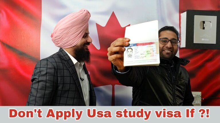 Don't Apply Usa study visa if ! | Usa interview Questions