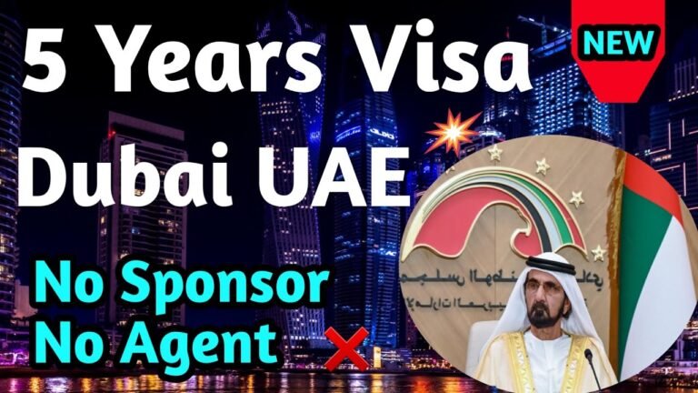 Dubai UAE 5 Years Visa with Multiple Entries in Only 650 AED (A Guide in Hindi / Urdu)