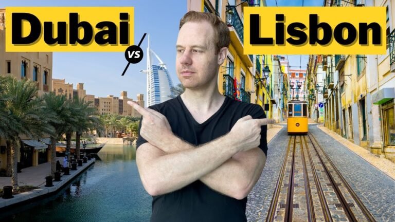 Dubai 🇦🇪 VS Lisbon Portugal🇵🇹(Lifestyle, Costs, Taxes, Visas, Banking, etc)