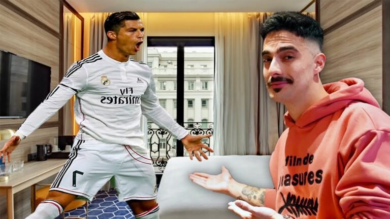 El lujoso HOTEL de CRISTIANO RONALDO  en Madrid ¿Vale la pena pagar tanto?