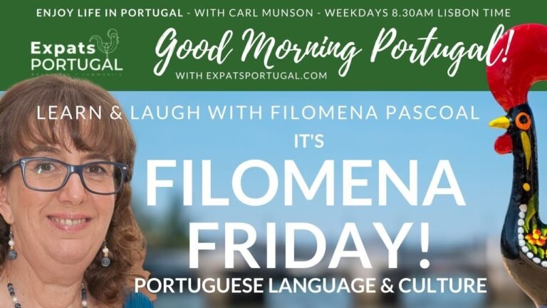 Feelgood 'Filomena Friday' on Good Morning Portugal!