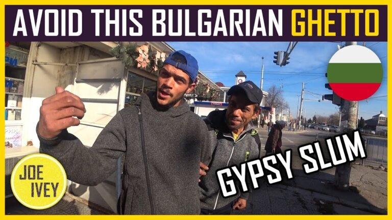 Foreigner in Dangerous Gypsy Slum in Bulgaria 🇧🇬