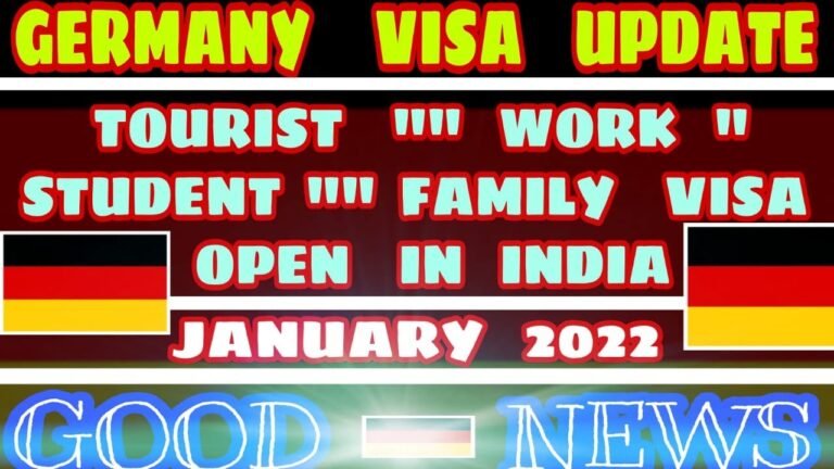 Germany Visa Update 2022 | #germanyvisaappointment | #germanyvisa | #workvisa | #studentvisa