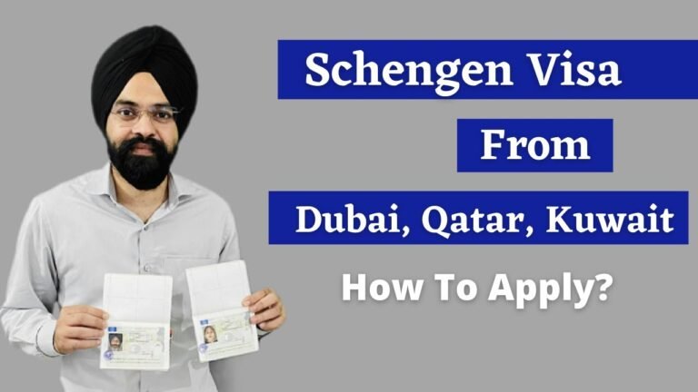 How To Apply Schengen Visa From Dubai | Qatar | Kuwait