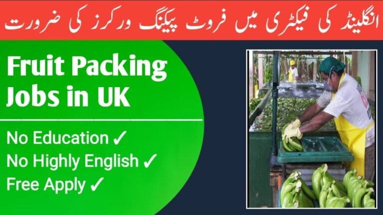 How to Get Fruit Packing Jobs in UK || Jobs in UK || Every Visa || Hindi/Urdu ||