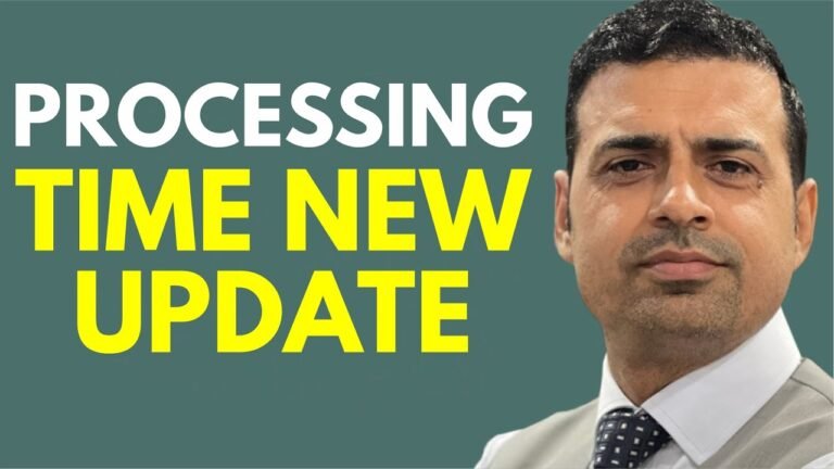 Immigration Minister Statement on Processing Time & Files Backlog | Canada Visa | Rajveer Chahal