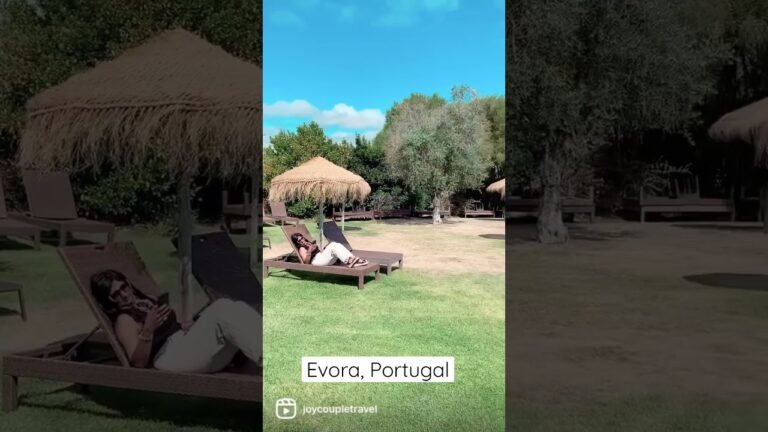 In a resort in Evora, Portugal
