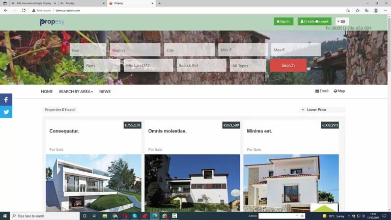 Introduction to Propesy Real Estate Website and CRM