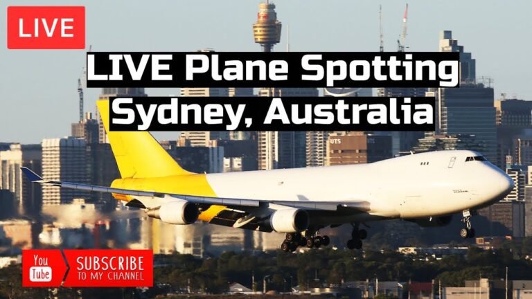 🔴 LIVE Plane Spotting Sydney Airport + ATC 🔴 Live Airport Cam From Sydney Australia