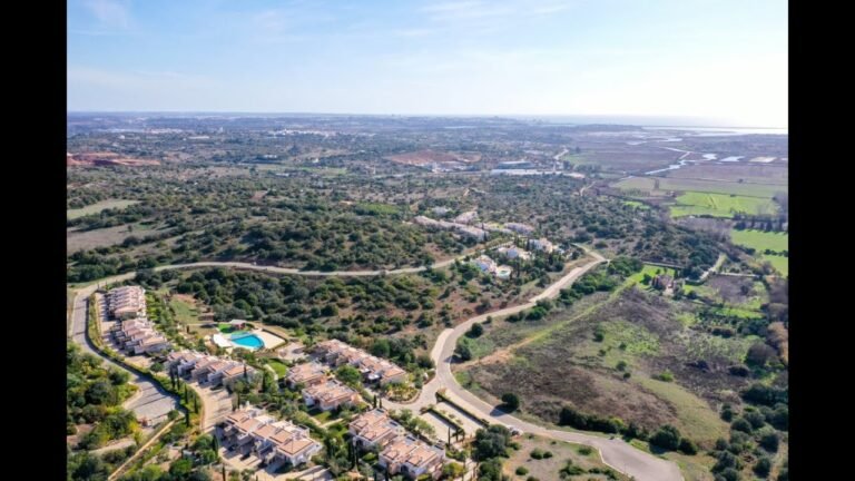 Large building plot set with-in the beautiful Vale da Ribeira development near Lagos, Portugal.