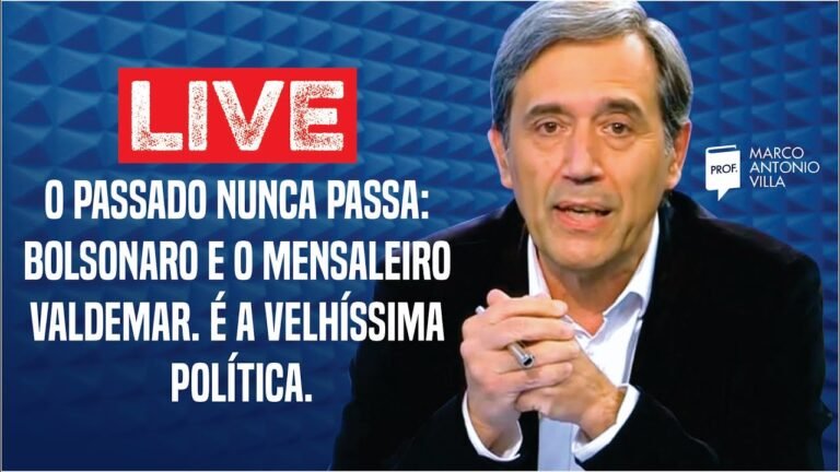 Live: O passado nunca passa: Bolsonaro e o mensaleiro Valdemar. É a velhíssima política. 30/11/21