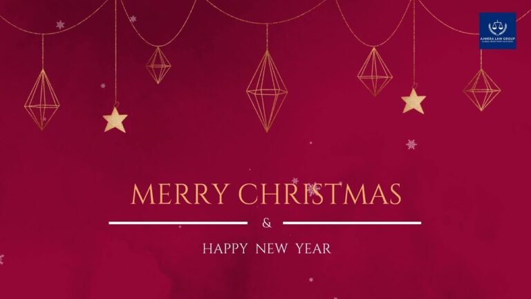 MARRY CHRISTMAS & HAPPY NEW YEAR | AJMERA LAW GROUP | RESIDENCY & CITIZENSHIP BY INVESTMENT