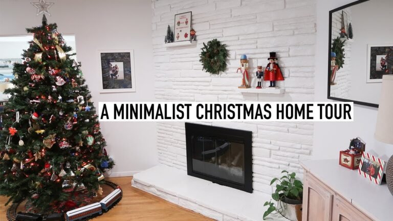 Minimalist Christmas Home Tour