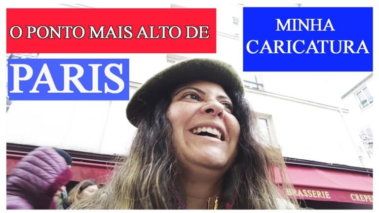 Montmartre em um domingo nublado