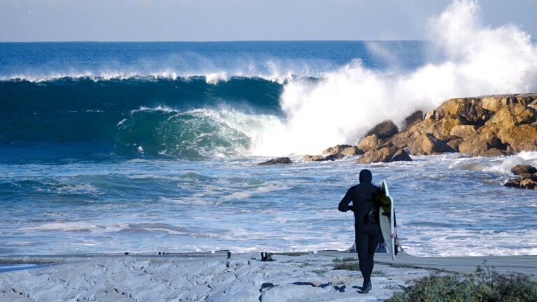 My First Time Surfing in Portugal