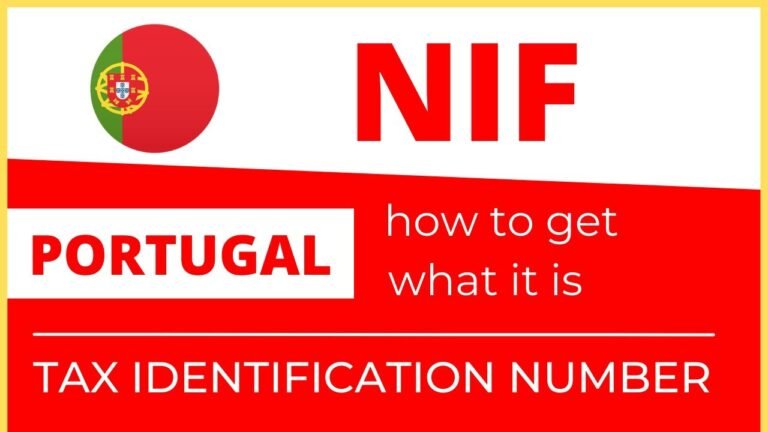 NIF | PORTUGAL | HOW TO GET | WHAT IS NIF NUMBER | WHERE TO FIND