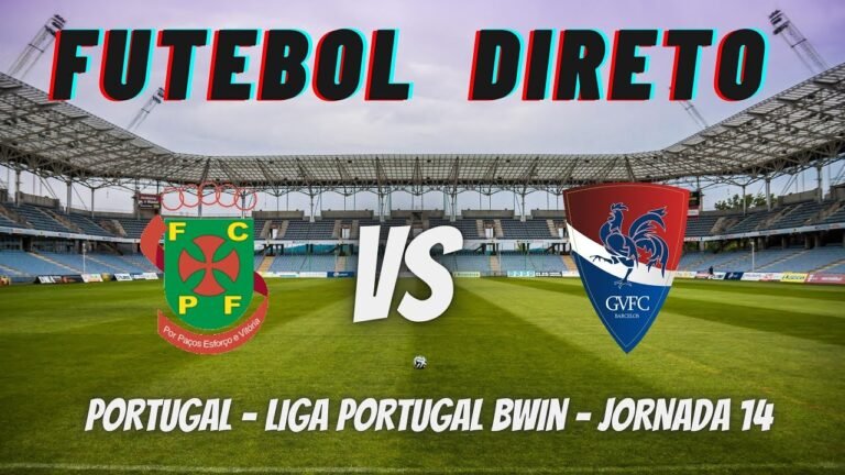 🔴 PACOS FERREIRA VS GIL VICENTE 0-1 (EM DIRETO) – LIGA PORTUGAL BWIN – JORNADA 14 ⚽