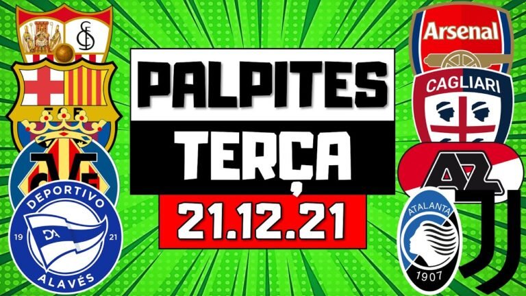 PALPITES DE FUTEBOL PARA TERÇA DIA 21/12/2021 + BILHETE PRONTO