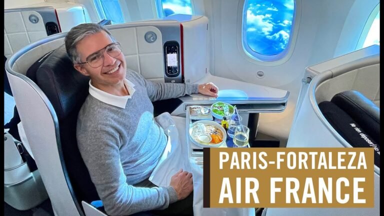 PARIS-FORTALEZA NA CLASSE EXECUTIVA DO B787-9 DA AIR FRANCE – Por Carioca NoMundo