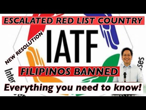 PHILIPPINE TRAVEL UPDATE IATF RESOLUTION NO.153 ANNOUNCEMENT