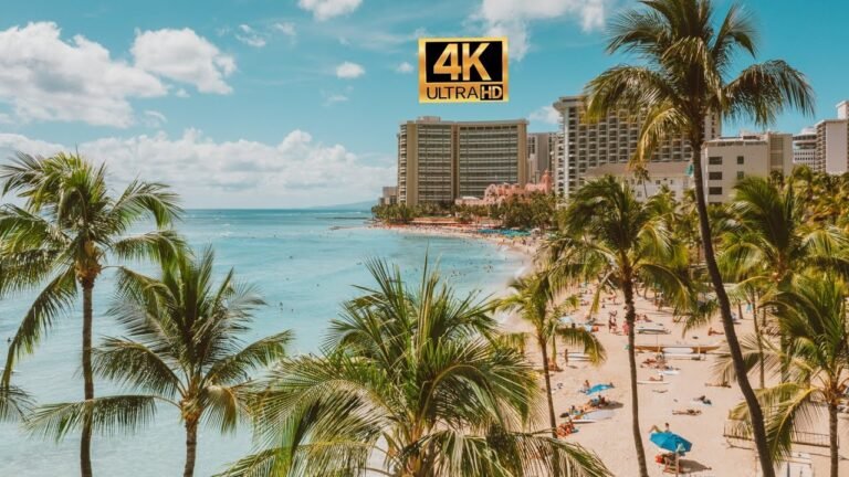 PORTUGAL Walking Tour 4K Beautiful Views Virtual  Beach Walk ALBUFEIRA