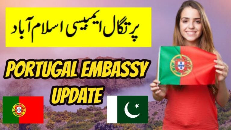 Portugal Embassy in Pakistan | Portugal visit visa opening date 2022 .