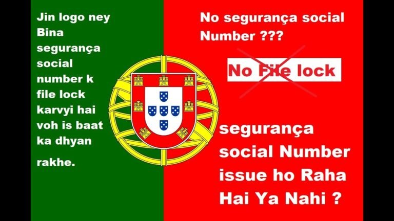 Portugal Immigration Update | Segurança Social Number Issue Or Not | File Lock Without SS Number ?