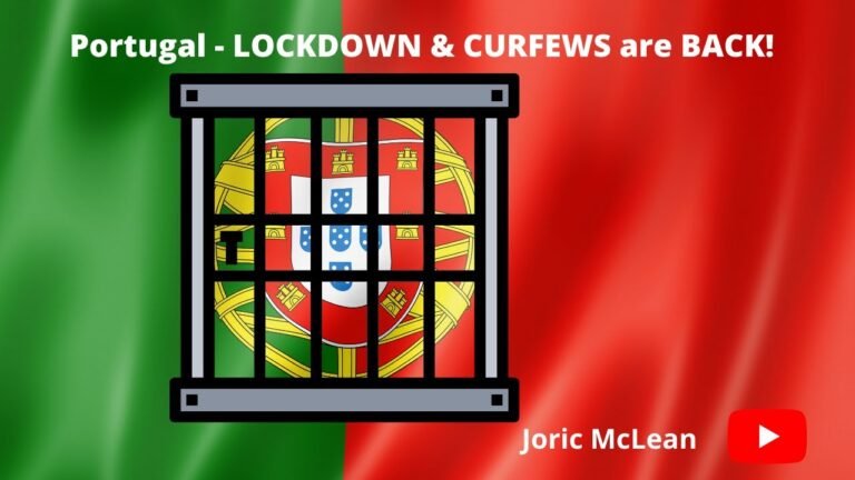 Portugal back to LOCKDOWNS AND CURFEWS! Portugal Travel