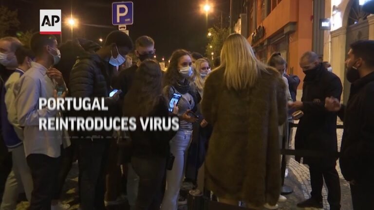 Portugal reintroduces virus restrictions Portugal reintroduces virus restrictions