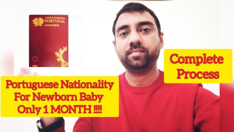 Portuguese nationality by birth | Citizenship for newborn baby without residence card | Urdu /Hindi Portuguese nationality by birth | Citizenship for newborn baby without residence card | Urdu /Hindi