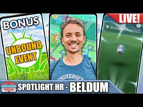 Shiny BELDUM Spotlight Hour | Pokémon GO