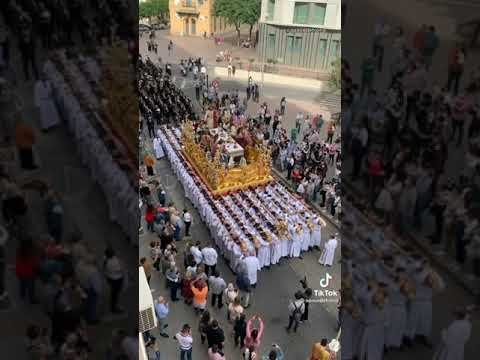 Spain Malaga procession of the Last Supper