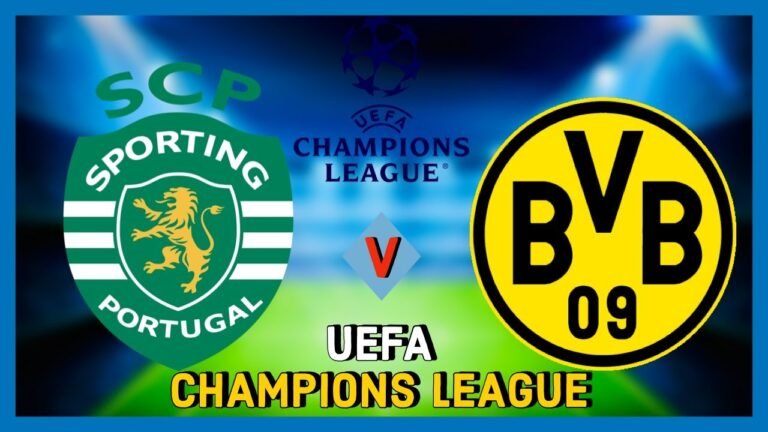 Sporting Portugal vs Borussia Dortmund | UEFA Champions League | Live Match Score