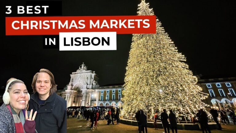 The 3 BEST Christmas Markets near Lisbon , Portugal!