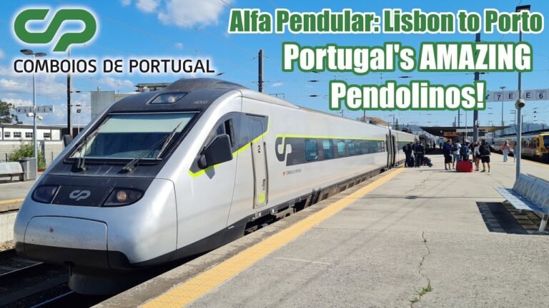 The Alfa Pendular! Portugal's AMAZING Pendolinos!