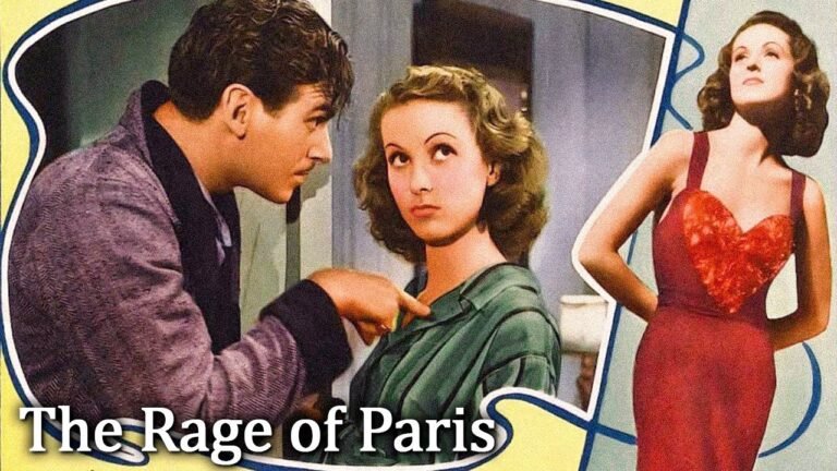 The Rage of Paris | Danielle Darrieux | Classic Comedy Movie | Film Noir