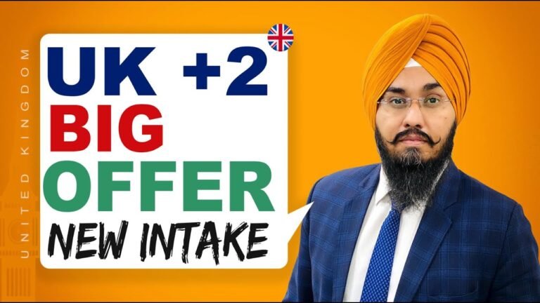 UK +2 BIG OFFER NEW INTAKE | STUDY VISA UPDATES USA CANADA UK