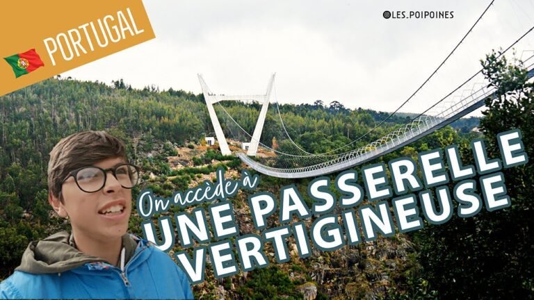 Une passerelle VERTIGINEUSE au PORTUGAL | Tour d'EUROPE en CAMPING-CAR