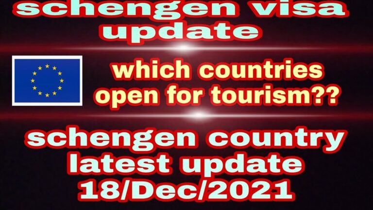 Vfs Global Update | Schengen Visa Update 2021 | Tourist Visa December 2021 | Kareena Visa Update