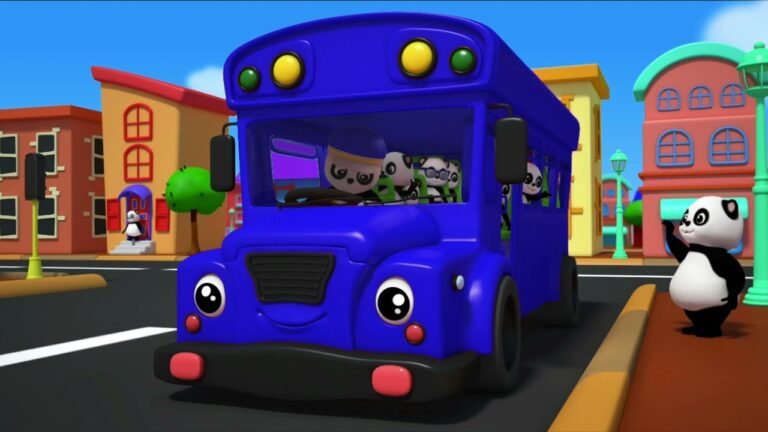 Wheels On The Bus Poem | Nursery Rhyme Song And Children Rhymes