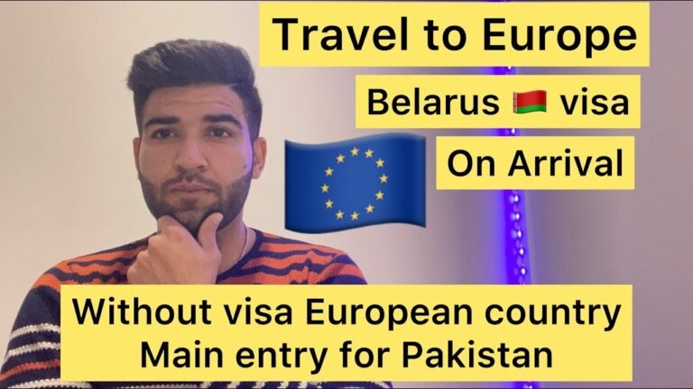 Without visa entry in European country | Belarus 🇧🇾 on arrival visa