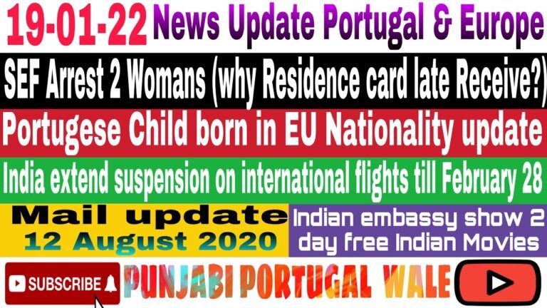 🔴19-01-22SEF Arrest 2 Womans (why Residence card late Receive?)#sefnews #punjabikhabra #europe #pt