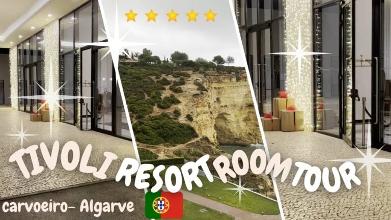 2022 PORTUGAL TRAVEL VLOG. TIVOLI RESORT| 5* HOTEL IN CARVOEIRO ALGARVE PORTUGAL| ROOM TOUR.