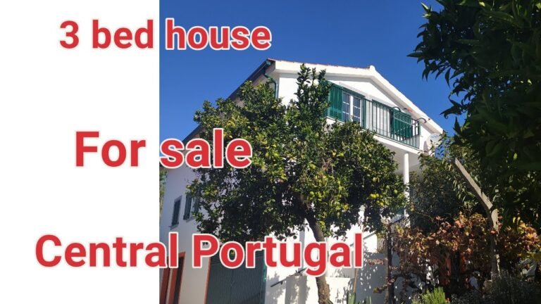 3 bed detached house for sale in central Portugal